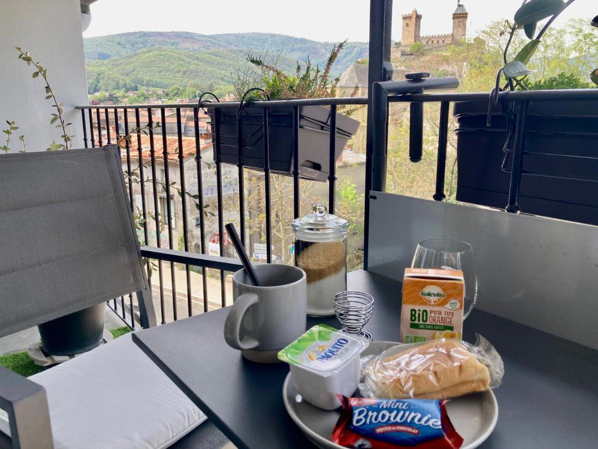 Aux 4 Logis Appart-Hotel - Studio Le Roof - Une Vue Splendide - Petit Dejeuner Inclus 1Ere Nuit Foix Extérieur photo